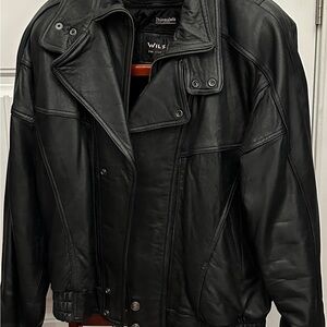 Wilson's Black Leather Jacket